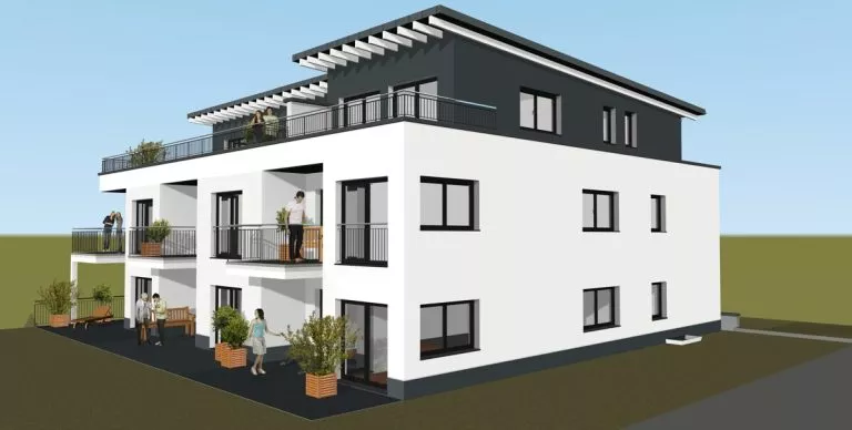 Immobilienangebot - Hamm - Alle - *Neubau-Wohntraum* Moderne Eigentumswohnungen mit Aufzug und Tiefgarage in Hamm/Sieg!