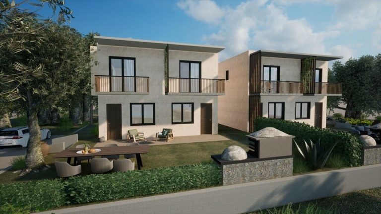 Immobilienangebot - Paralia Dionisiou - Alle - Neubauprojekt - Maisonettewohnungen als DHH nur ca. 500 m vom Strand von Paralia Dionisiou entfernt!