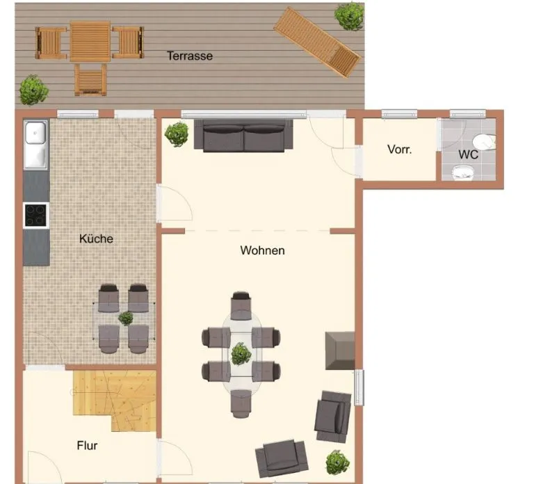 Immobilienangebot - Katzenelnbogen - Alle - Wohnen auf einem Hofgut in Alleinlage mit Panorama!