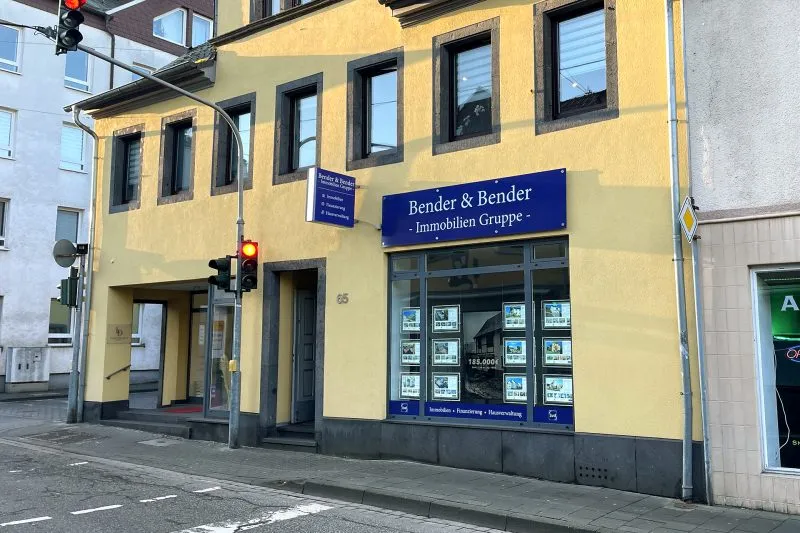 Immobilienmakler Büro der Bender & Bender Immobilien Gruppe in Bendorf bei Koblenz.