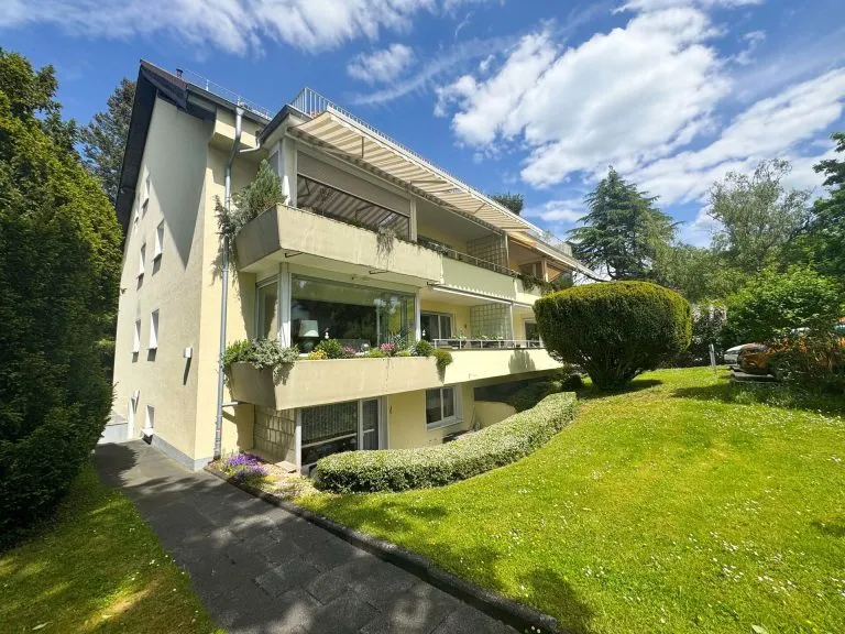 Immobilienangebot - Bad Honnef - Alle - Gepflegte Souterrainwohnung mit drei Zimmern und zwei Terrassen in zentraler Lage von Bad Honnef