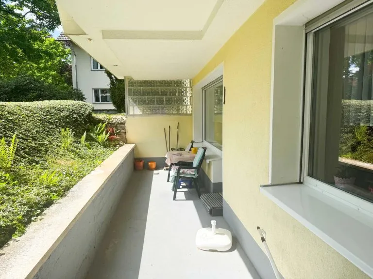 Immobilienangebot - Bad Honnef - Alle - Gepflegte Souterrainwohnung mit drei Zimmern und zwei Terrassen in zentraler Lage von Bad Honnef