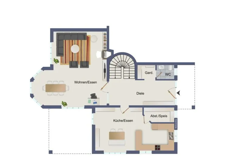 Immobilienangebot - Montabaur - Alle - Repräsentatives Haus mit tollem Garten & Doppelgarage in gefragter Lage von Montabaur zu vermieten!