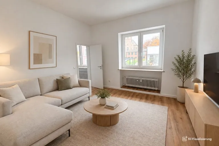 Immobilienangebot - Hamm - Alle - Frisch sanierte 4-Zimmer-Wohnung im Herzen von Hamm (Sieg) – mit Terrasse und Stellplatz!
